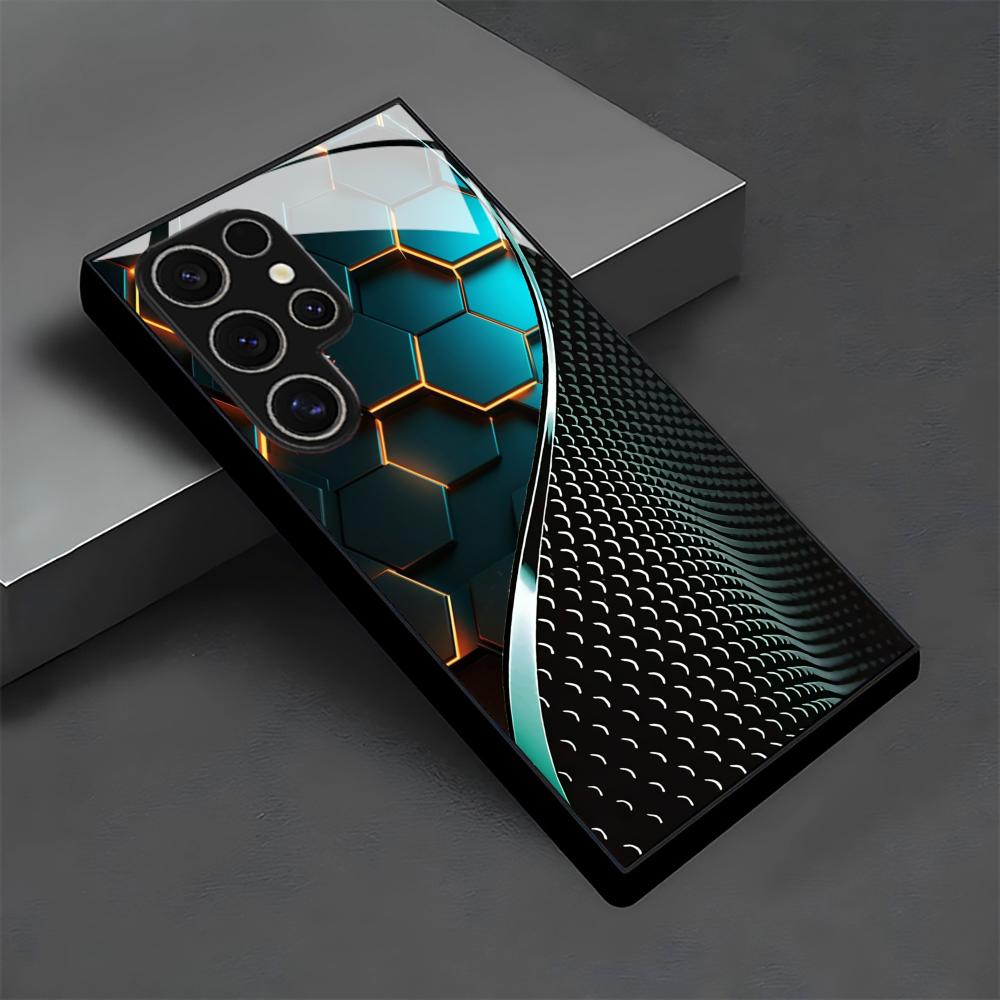 Creatieve honingraat houten pa - Samsung Galaxy S25 recensie en prijs